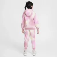Nike Solarized Little детские Pullover Толстовка с капюшоном and Pants набор Pink