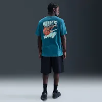 Nike мужские баскетбольные футболка синий