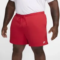 Nike Club чоловічі French Terry Flow шорти колір червоний