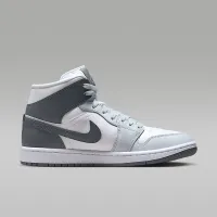 Nike Air Jordan 1 Mid жіноча Кросівки колір білий