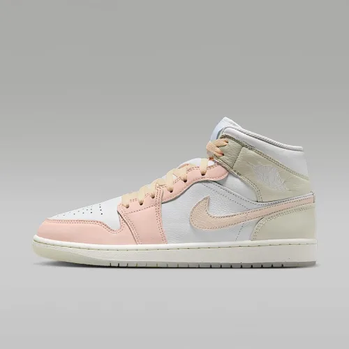 Nike Air Jordan 1 Mid SE чоловічі Кросівки колір білий