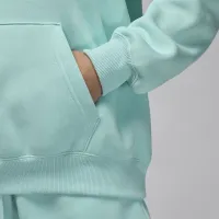Nike Jordan Brooklyn Fleece жіноча Pullover Толстовка з капюшоном колір зелений