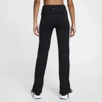 Nike One женская Dri-FIT С высокой Талией Fold-Over Pants цвет черный