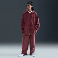 Nike x Martine Rose мужские Full-Zip Толстовка с капюшоном цвет красный