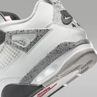 Nike Air Jordan 4 Retro чоловічі Кросівки колір білий