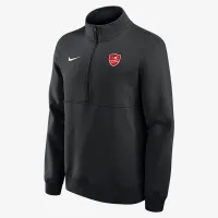 Nike College Club Fleece (Winston-Salem State University) чоловічі 1/4 Zip Top колір чорний