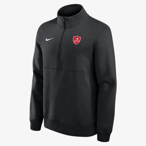 Nike College Club Fleece (Winston-Salem State University) чоловічі 1/4 Zip Top колір чорний
