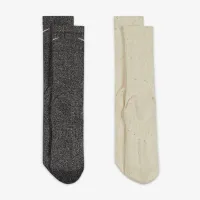 Nike Everyday Plus Cushioned Crew Socks (2 Pairs) Multi-Color