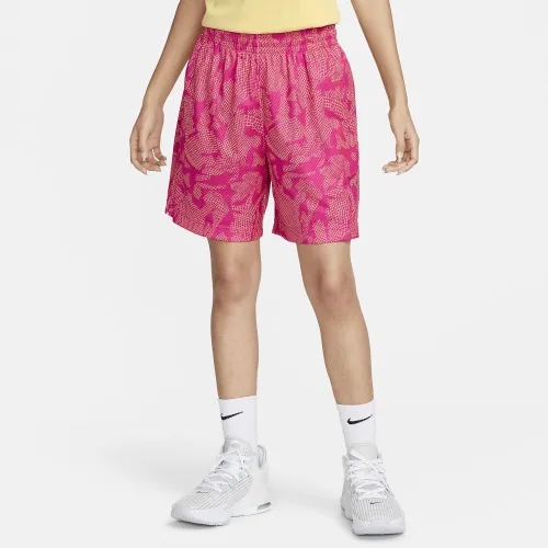 Nike Swoosh Fly жіноча Dri-FIT баскетбольні шорти колір червоний