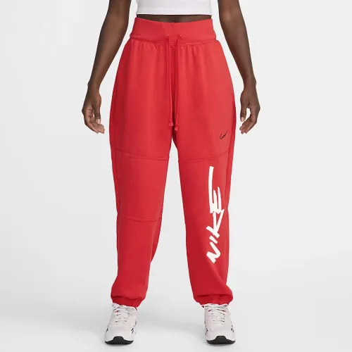 Nike Sportswear Breaking женская Mid-Rise оверсайз French Terry Pants цвет красный