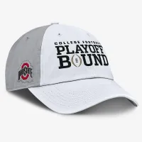 Ohio State Buckeyes 2025 College Football Playoff Bound Club чоловічі Nike College Adjustable Hat колір білий