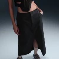 Nike Sportswear Collection жіноча Twill спідниця колір чорний