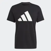 Футболка adidas Train Essentials Feelready Logo тренувальні IB8273 - Чорна