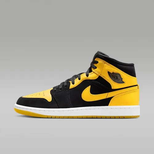 Nike Air Jordan 1 Mid SE мужские Кроссовки цвет черный