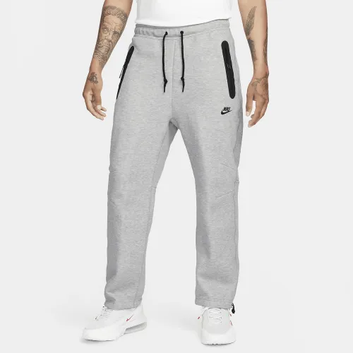 Nike Sportswear Tech Fleece чоловічі Open-Hem Sweatpants колір сірий
