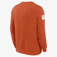 Clemson Tigers Sideline Dabo чоловічі Nike College Pullover Crew Orange