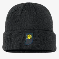 Nike Indiana Pacers Terra City Edition Nika NBA Beanie цвет черный