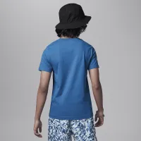 Nike Jordan Jumpman Air Big детские Embroideцвет красный футболка синий