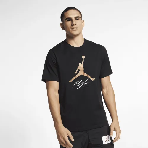 Nike Jordan Jumpman Flight чоловічі футболка колір чорний