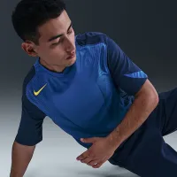Nike Total 90 чоловічі Dri-FIT Short-Sleeve Soccer Jersey блакитний