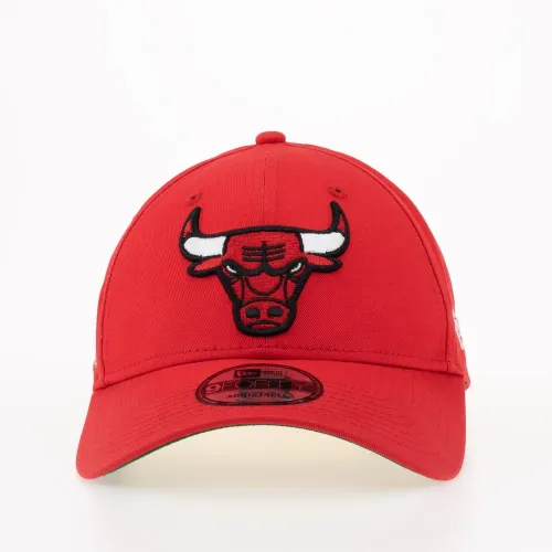 Шапка New Era 9Forty Chicago Bulls Team Side Patch Red Adjustable 60298790 - Красная