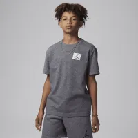 Nike Jordan Flight Essentials Big дитячі Patch футболка колір сірий