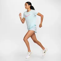 Nike Tempo женская Brief-Lined Running шорты синий