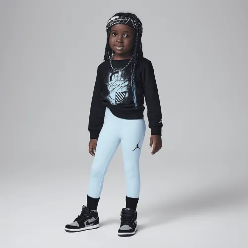 Nike Jordan W J Brooklyn Fleece лосины набор Toddler 2-Piece набор синий