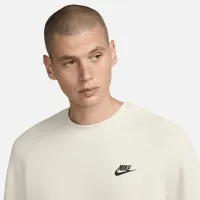Nike Sportswear Tech Fleece мужские Crew цвет зеленый