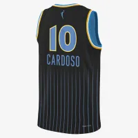 Kamilla Cardoso Chicago Sky 2024 Explorer Edition Big дитячі Nike Dri-FIT WNBA Swingman Jersey колір чорний