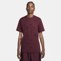 Nike Club мужские Allover Print футболка цвет красный