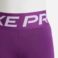 Nike Pro Girls' Dri-FIT шорти колір фіолетовий