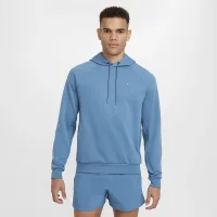 Nike Primary Fleece чоловічі Dri-FIT UV Pullover Performance Толстовка з капюшоном блакитний