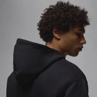 Nike Jordan Brooklyn Fleece мужские Pullover Толстовка с капюшоном цвет черный