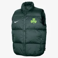 Boston Celtics City Edition чоловічі Nike NBA Puffer Vest колір зелений