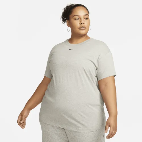 Nike Sportswear Essential жіноча футболка (великі розміри) колір сірий
