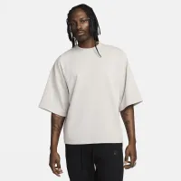 Nike Sportswear Tech Fleece Reimagined чоловічі оверсайз Short-Sleeve світшот колір сірий
