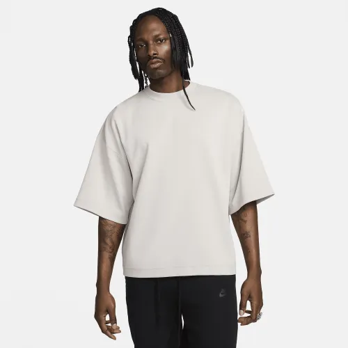 Nike Sportswear Tech Fleece Reimagined чоловічі оверсайз Short-Sleeve світшот колір сірий