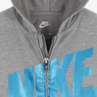 Nike Metallic French Terry Gifting Coverall Baby Coverall цвет серый
