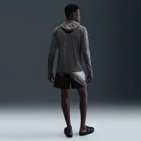 Nike Swim Hydroguard мужские Long-Sleeve Hooded Top цвет черный