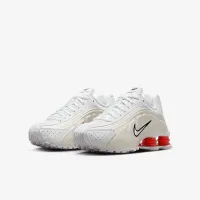 Nike Shox R4 Big детские Кроссовки цвет белый