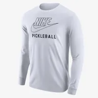 Nike Swoosh чоловічі Pickleball Long-Sleeve футболка колір білий