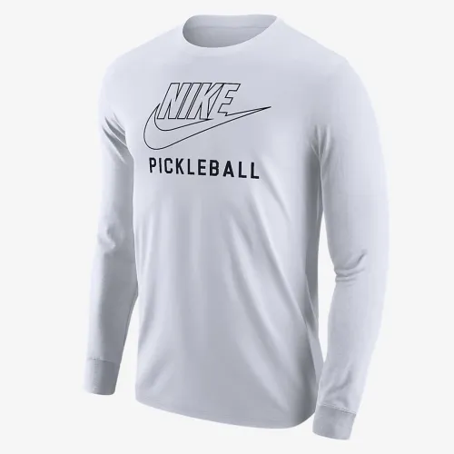 Nike Swoosh чоловічі Pickleball Long-Sleeve футболка колір білий