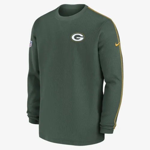 цвет зеленый Bay Packers Sideline Coach Men’s Nike NFL Long-Sleeve Top цвет зеленый