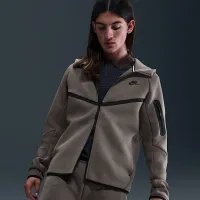 Nike Tech чоловічі Full-Zip Windrunner Толстовка з капюшоном колір сірий