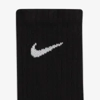 Nike Everyday дитячі Cushioned Crew шкарпетки (6 пар) колір чорний