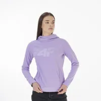 Кофта/футболка 4F SS23TFLEF05152S - фиолетовая