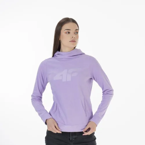 Кофта/футболка 4F SS23TFLEF05152S - фиолетовая