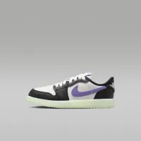 Nike Jordan 1 Retro Low Little дитячі Кросівки колір чорний