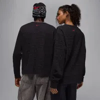 Nike Jordan x Awake NY чоловічі Thermal Shirt колір чорний